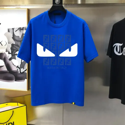 Wholesale Fendi T-Shirts Short Sleeved For Men #1474352 $40.00 USD, Wholesale Quality Replica Fendi T-Shirts