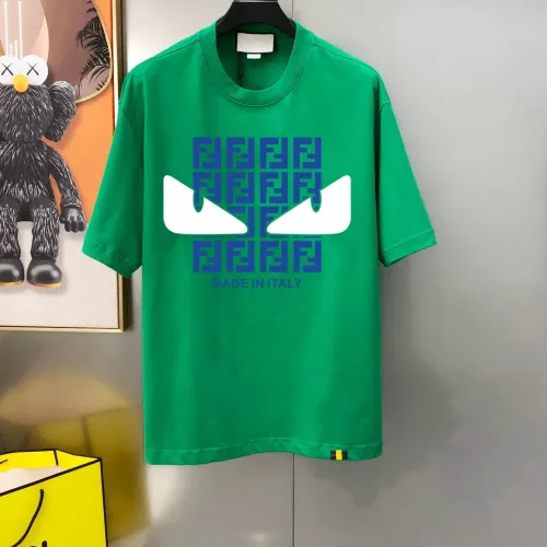 Wholesale Fendi T-Shirts Short Sleeved For Men #1474353 $40.00 USD, Wholesale Quality Replica Fendi T-Shirts