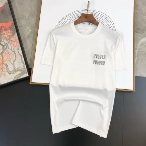 Wholesale MIU MIU T-Shirts Short Sleeved For Men #1474504 $40.00 USD, Wholesale Quality Replica MIU MIU T-Shirts