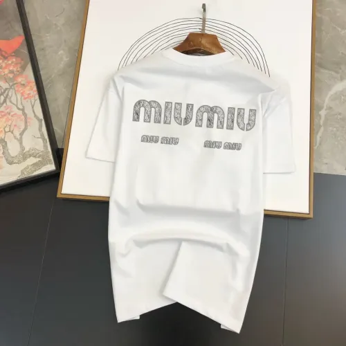 Replica MIU MIU T-Shirts Short Sleeved For Men #1474504 $40.00 USD for Wholesale