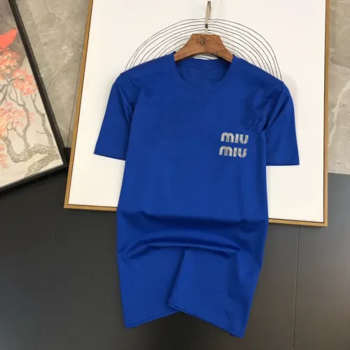 Wholesale MIU MIU T-Shirts Short Sleeved For Men #1474507 $40.00 USD, Wholesale Quality Replica MIU MIU T-Shirts