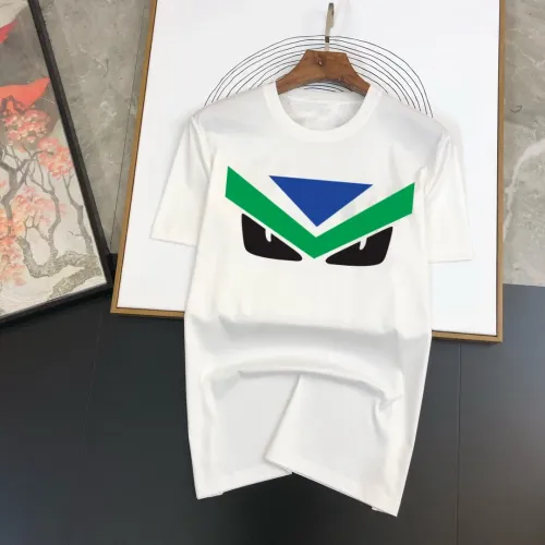 Wholesale Fendi T-Shirts Short Sleeved For Men #1474515 $40.00 USD, Wholesale Quality Replica Fendi T-Shirts
