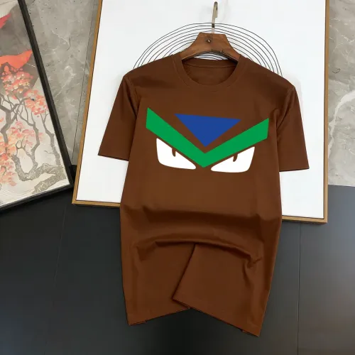 Wholesale Fendi T-Shirts Short Sleeved For Men #1474518 $40.00 USD, Wholesale Quality Replica Fendi T-Shirts