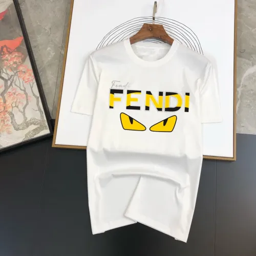 Wholesale Fendi T-Shirts Short Sleeved For Men #1474522 $40.00 USD, Wholesale Quality Replica Fendi T-Shirts