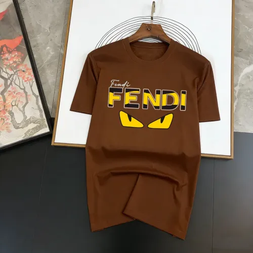 Wholesale Fendi T-Shirts Short Sleeved For Men #1474525 $40.00 USD, Wholesale Quality Replica Fendi T-Shirts