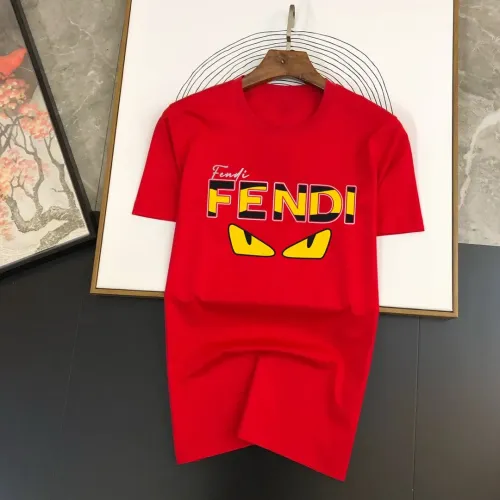 Wholesale Fendi T-Shirts Short Sleeved For Men #1474526 $40.00 USD, Wholesale Quality Replica Fendi T-Shirts