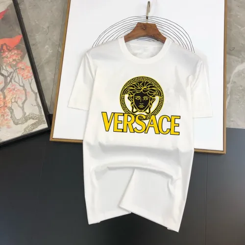 Wholesale Versace T-Shirts Short Sleeved For Men #1474562 $40.00 USD, Wholesale Quality Replica Versace T-Shirts