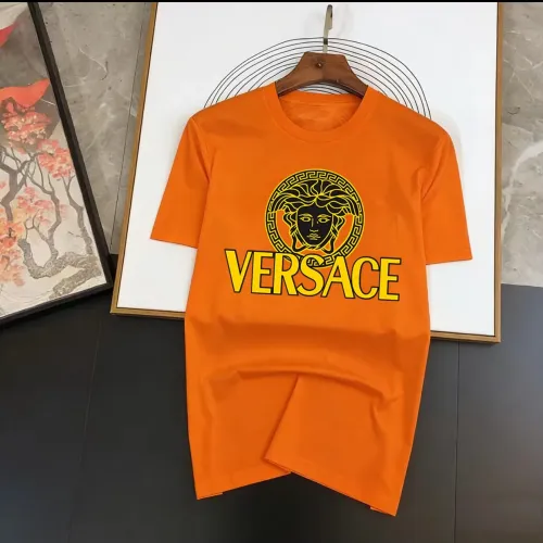 Wholesale Versace T-Shirts Short Sleeved For Men #1474568 $40.00 USD, Wholesale Quality Replica Versace T-Shirts