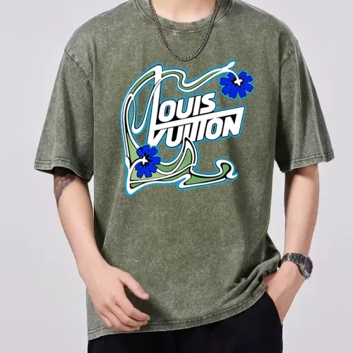 Wholesale Louis Vuitton LV T-Shirts Short Sleeved For Unisex #1474637 $45.00 USD, Wholesale Quality Replica Louis Vuitton LV T-Shirts