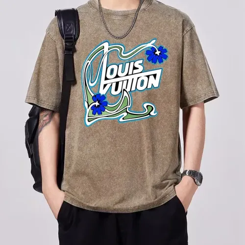 Wholesale Louis Vuitton LV T-Shirts Short Sleeved For Unisex #1474638 $45.00 USD, Wholesale Quality Replica Louis Vuitton LV T-Shirts