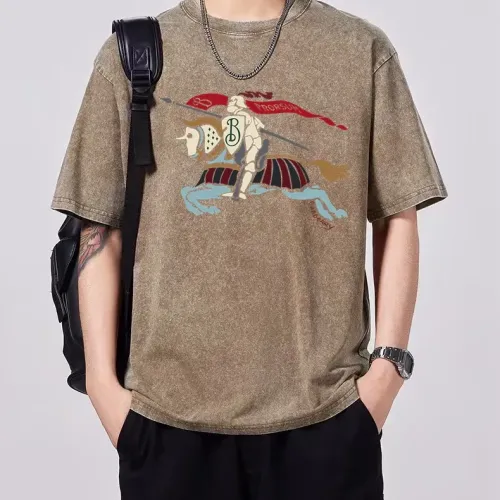 Wholesale Burberry T-Shirts Short Sleeved For Unisex #1474701 $45.00 USD, Wholesale Quality Replica Burberry T-Shirts