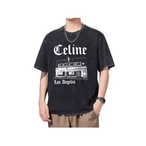 Wholesale Celine T-Shirts Short Sleeved For Unisex #1474707 $45.00 USD, Wholesale Quality Replica Celine T-Shirts