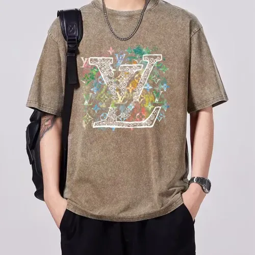 Wholesale Louis Vuitton LV T-Shirts Short Sleeved For Unisex #1474722 $45.00 USD, Wholesale Quality Replica Louis Vuitton LV T-Shirts