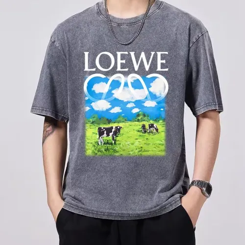 Replica LOEWE T-Shirts Short Sleeved For Unisex #1474724 $45.00 USD for Wholesale