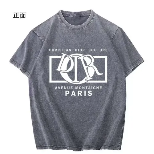 Wholesale Christian Dior T-Shirts Short Sleeved For Unisex #1474728 $45.00 USD, Wholesale Quality Replica Christian Dior T-Shirts