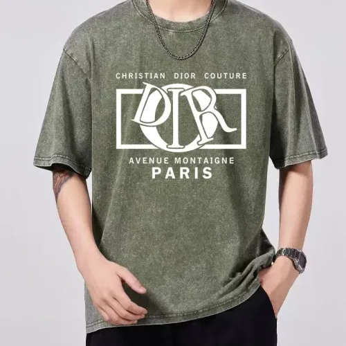 Wholesale Christian Dior T-Shirts Short Sleeved For Unisex #1474729 $45.00 USD, Wholesale Quality Replica Christian Dior T-Shirts