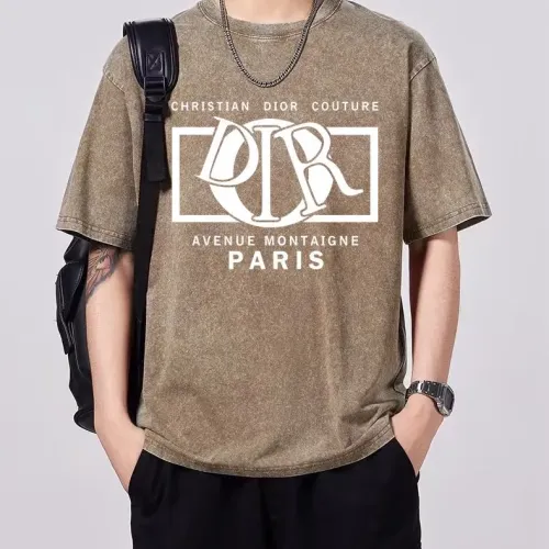 Wholesale Christian Dior T-Shirts Short Sleeved For Unisex #1474730 $45.00 USD, Wholesale Quality Replica Christian Dior T-Shirts