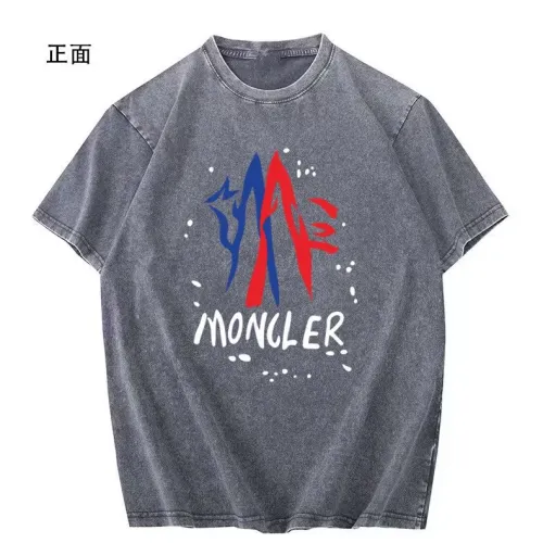 Wholesale Moncler T-Shirts Short Sleeved For Unisex #1474740 $45.00 USD, Wholesale Quality Replica Moncler T-Shirts