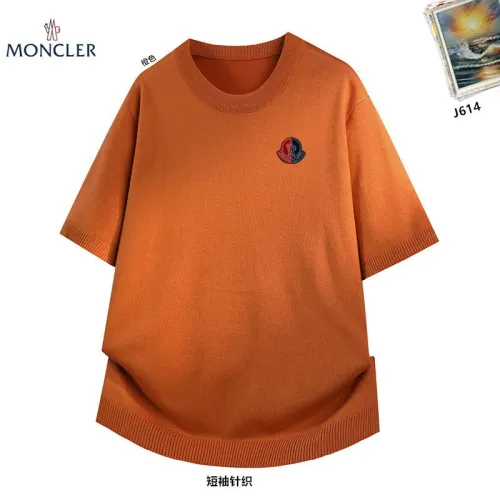 Wholesale Moncler T-Shirts Short Sleeved For Men #1474784 $42.00 USD, Wholesale Quality Replica Moncler T-Shirts