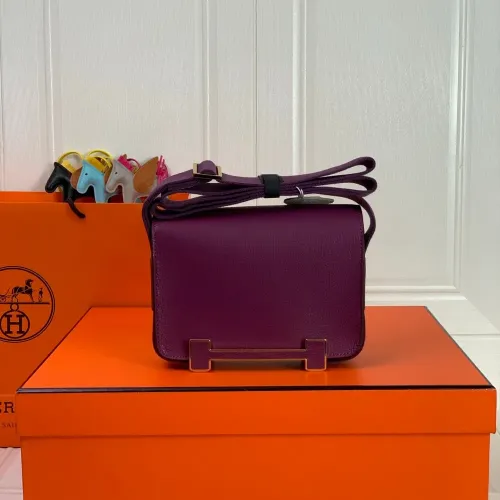 Replica Hermes AAA Quality Messenger Bags For Women #1474791 $108.00 USD for Wholesale