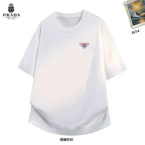 Wholesale Prada T-Shirts Short Sleeved For Men #1474806 $42.00 USD, Wholesale Quality Replica Prada T-Shirts
