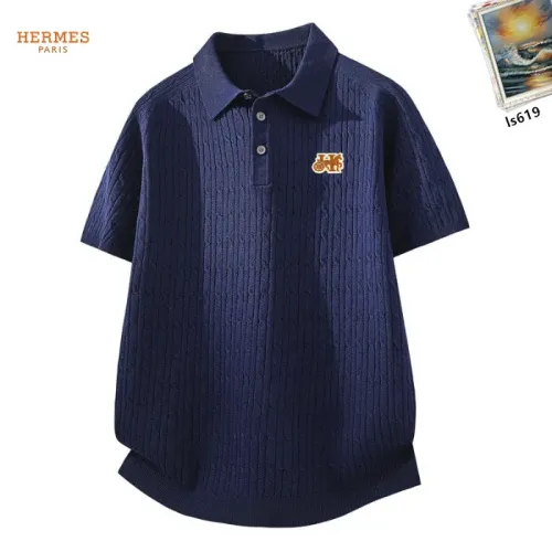 Wholesale Hermes T-Shirts Short Sleeved For Men #1474842 $42.00 USD, Wholesale Quality Replica Hermes T-Shirts