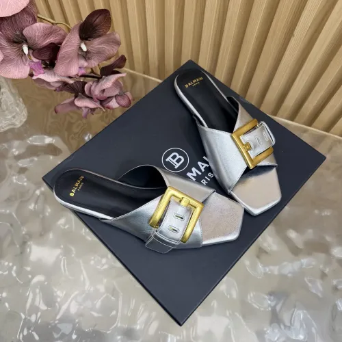 Replica Balmain Slippers For Women #1474870 $118.00 USD for Wholesale