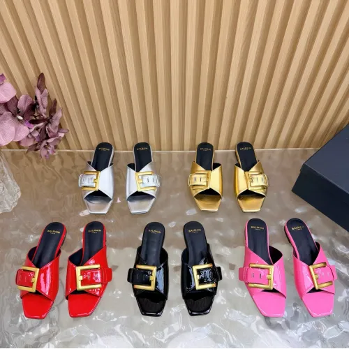 Replica Balmain Slippers For Women #1474870 $118.00 USD for Wholesale