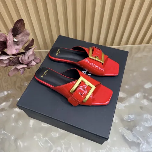 Wholesale Balmain Slippers For Women #1474873 $118.00 USD, Wholesale Quality Replica Balmain Slippers