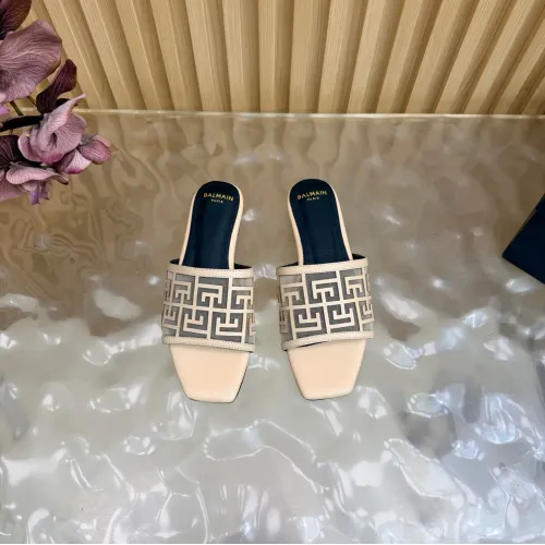 Replica Balmain Slippers For Women #1474883 $112.00 USD for Wholesale