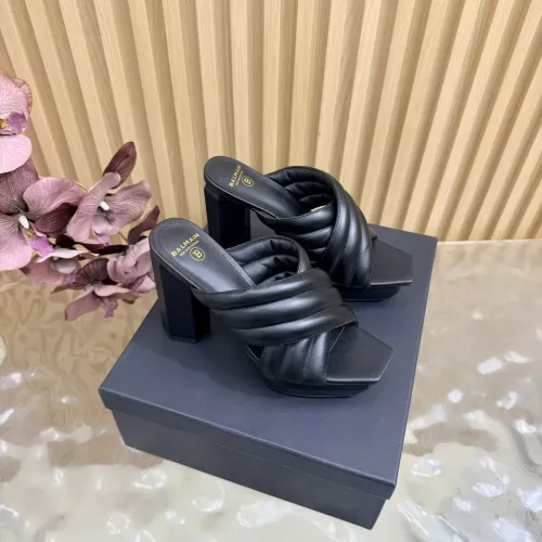 Wholesale Balmain Slippers For Women #1474895 $135.00 USD, Wholesale Quality Replica Balmain Slippers