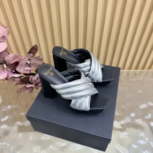 Wholesale Balmain Slippers For Women #1474896 $135.00 USD, Wholesale Quality Replica Balmain Slippers