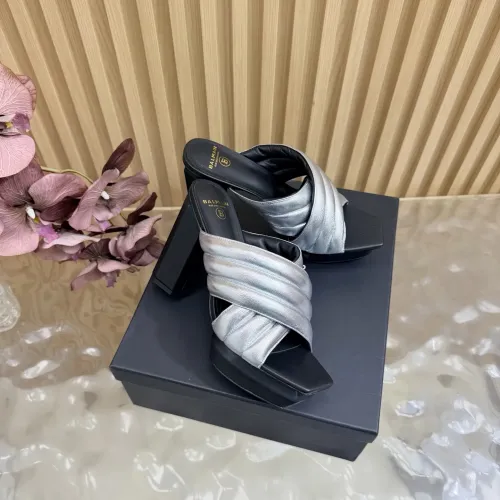 Replica Balmain Slippers For Women #1474896 $135.00 USD for Wholesale