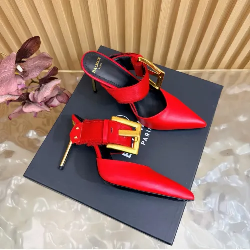 Wholesale Balmain Slippers For Women #1474901 $118.00 USD, Wholesale Quality Replica Balmain Slippers