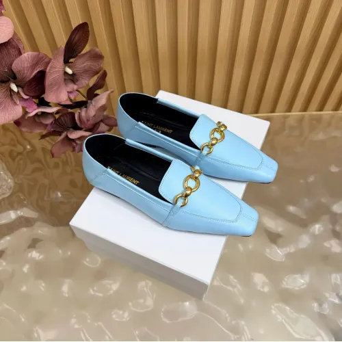 Wholesale Yves Saint Laurent YSL Leather Shoes For Women #1474918 $115.00 USD, Wholesale Quality Replica Yves Saint Laurent YSL Leather Shoes