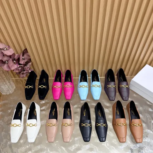 Replica Yves Saint Laurent YSL Leather Shoes For Women #1474920 $115.00 USD for Wholesale