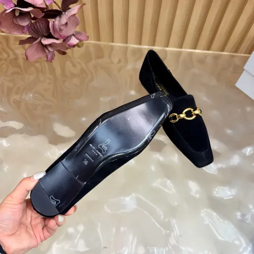 Replica Yves Saint Laurent YSL Leather Shoes For Women #1474922 $115.00 USD for Wholesale