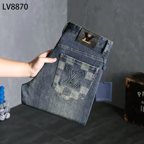 Wholesale Louis Vuitton LV Jeans For Men #1474931 $45.00 USD, Wholesale Quality Replica Louis Vuitton LV Jeans