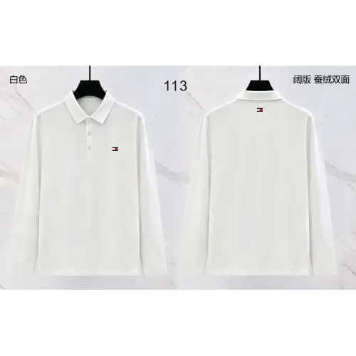Wholesale Tommy Hilfiger TH T-Shirts Long Sleeved For Men #1474942 $42.00 USD, Wholesale Quality Replica Tommy Hilfiger TH T-Shirts