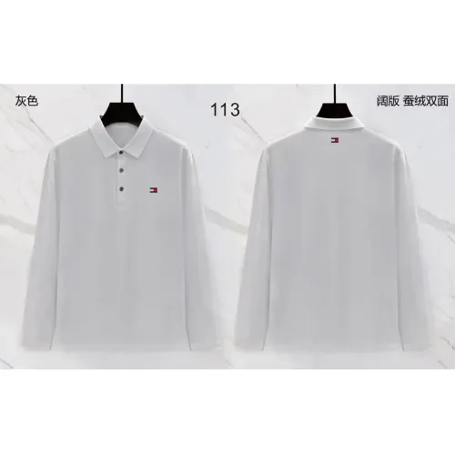 Wholesale Tommy Hilfiger TH T-Shirts Long Sleeved For Men #1474943 $42.00 USD, Wholesale Quality Replica Tommy Hilfiger TH T-Shirts