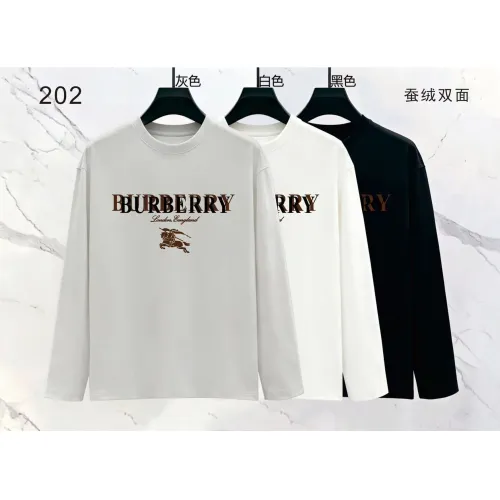 Replica Burberry T-Shirts Long Sleeved For Men #1474947 $39.00 USD for Wholesale