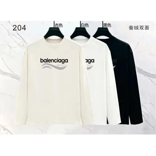 Replica Balenciaga T-Shirts Long Sleeved For Men #1474956 $39.00 USD for Wholesale