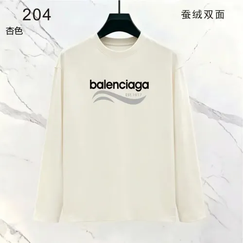 Wholesale Balenciaga T-Shirts Long Sleeved For Men #1474957 $39.00 USD, Wholesale Quality Replica Balenciaga T-Shirts