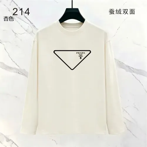 Wholesale Prada T-Shirts Long Sleeved For Men #1474975 $39.00 USD, Wholesale Quality Replica Prada T-Shirts