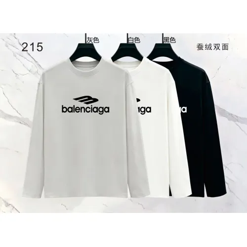 Replica Balenciaga T-Shirts Long Sleeved For Men #1474978 $39.00 USD for Wholesale
