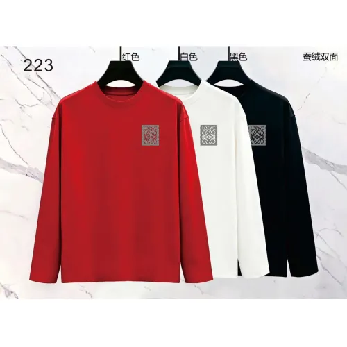 Replica LOEWE T-Shirts Long Sleeved For Men #1474987 $39.00 USD for Wholesale