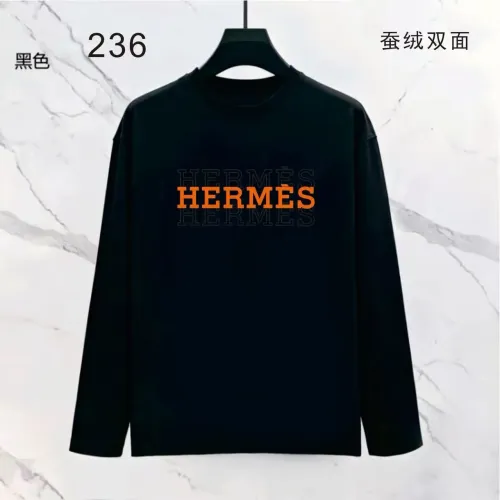 Wholesale Hermes T-Shirts Long Sleeved For Men #1475001 $39.00 USD, Wholesale Quality Replica Hermes T-Shirts
