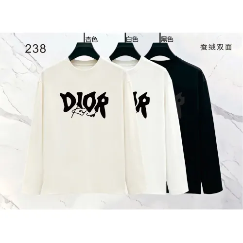 Replica Christian Dior T-Shirts Long Sleeved For Men #1475005 $39.00 USD for Wholesale