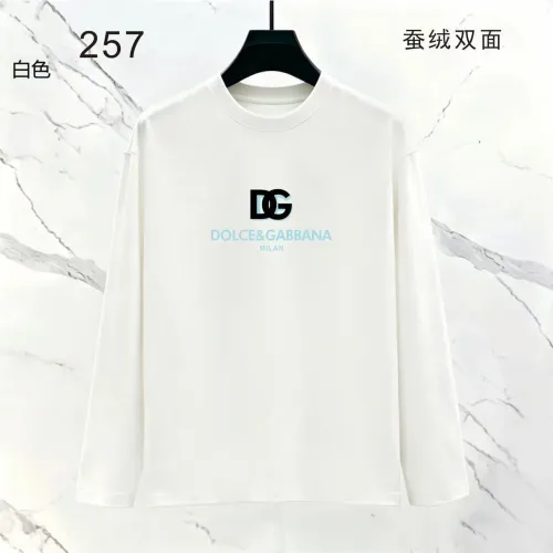Wholesale Dolce &amp; Gabbana D&amp;G T-Shirts Long Sleeved For Men #1475025 $39.00 USD, Wholesale Quality Replica Dolce &amp; Gabbana D&amp;G T-Shirts