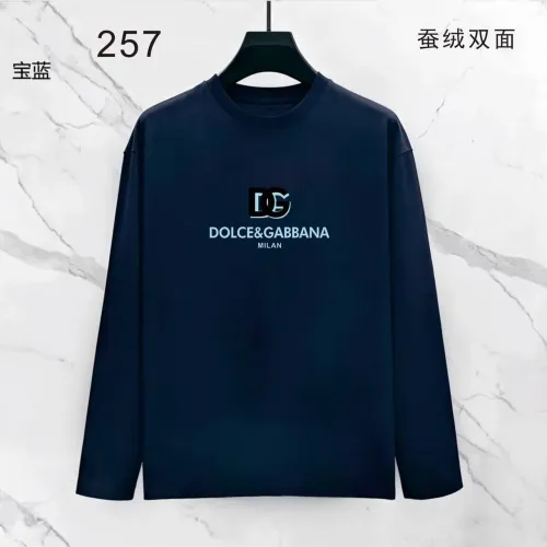 Wholesale Dolce &amp; Gabbana D&amp;G T-Shirts Long Sleeved For Men #1475026 $39.00 USD, Wholesale Quality Replica Dolce &amp; Gabbana D&amp;G T-Shirts